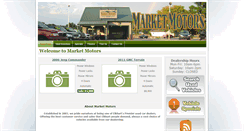 Desktop Screenshot of marketmotors.com